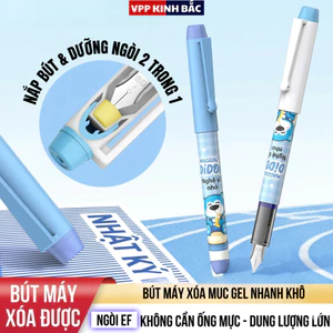 Bút Máy Xóa Tự Cấp Mực - Xóa Sạch, Không Lem Bẩn Dùng Cho Học Sinh Tiểu Học.