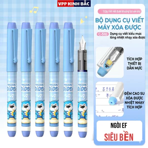 Bút Máy Xóa Tự Cấp Mực F38 - Ngòi EF Bền Bỉ, Viết Êm Trơn.
