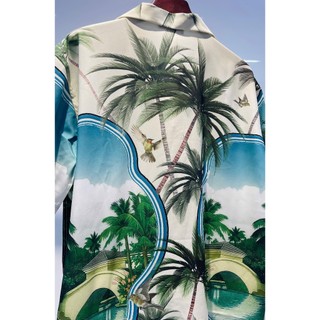 Áo sơ mi TROPICAL FRAME SHIRT chính hãng Mikenco |TẶNG HỘP ÁO|
