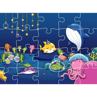 COMBO SỈ tranh ghép A5 Chủ đề Baby Shark TooYoo TG0075
