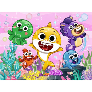 COMBO SỈ tranh ghép A5 Chủ đề Baby Shark TooYoo TG0075