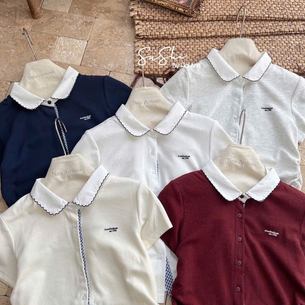 [𝑯𝒂 𝑨𝒏𝒉] Áo Cộc PoLo Pha Viền Thân QCL1