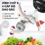 OIMIU Máy Xay Thịt đa Năng inox 304 dung tích Côí Xay Thịt Thuỷ Tinh 3L 4L