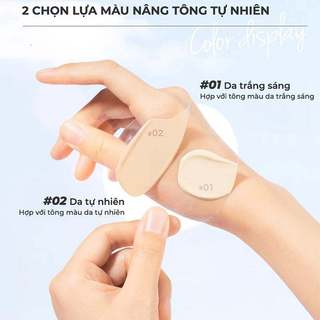 Kem Chống Nắng Trang Điểm JUDYDOLL Sun Defense Tinted Moisturizer Chống Nước SPF50+ PA++++ 40g