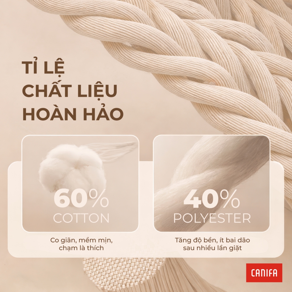 Bộ quần áo nữ CANIFA bộ hè thun cộc tay quần short có hình in PS26 6LS26S004