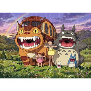 COMBO 4 tranh ghép A3 Totoro TooYoo TG0079