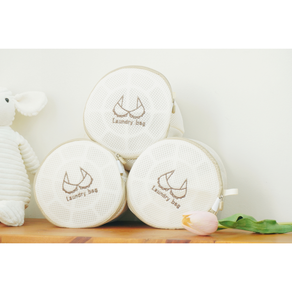 Túi Giặt Đồ Lót Lưới 3D Form Cứng Chống Méo Áo Ngực – Khóa Kéo Bền, Bảo Vệ Quần Áo Mỏng