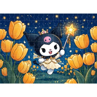 COMBO 4 tranh ghép A3 Kuromi TooYoo TG0080