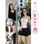 Áo Thun Ba Lỗ Viền Thêu Hoa Chuẩn CHOUCHOU Áo Basic Mềm Mịn Co Giãn