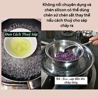 [Tặng chén+que] Hũ 500g sáp wax lông nóng tại nhà, dừa coconut dẻo thơm  an toàn cho mọi vùng da