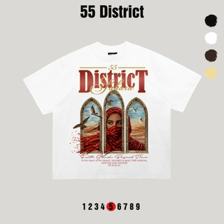Áo thun boxy SAHARA áo phông form rộng nam nữ thời trang streetwear chất cotton D05