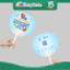 Set 1-10 Quạt Nhựa Theo Yêu Cầu, Quà Tặng Doanh Nghiệp, Chất Liệu Nhựa PP - Thế Giới In Ấn