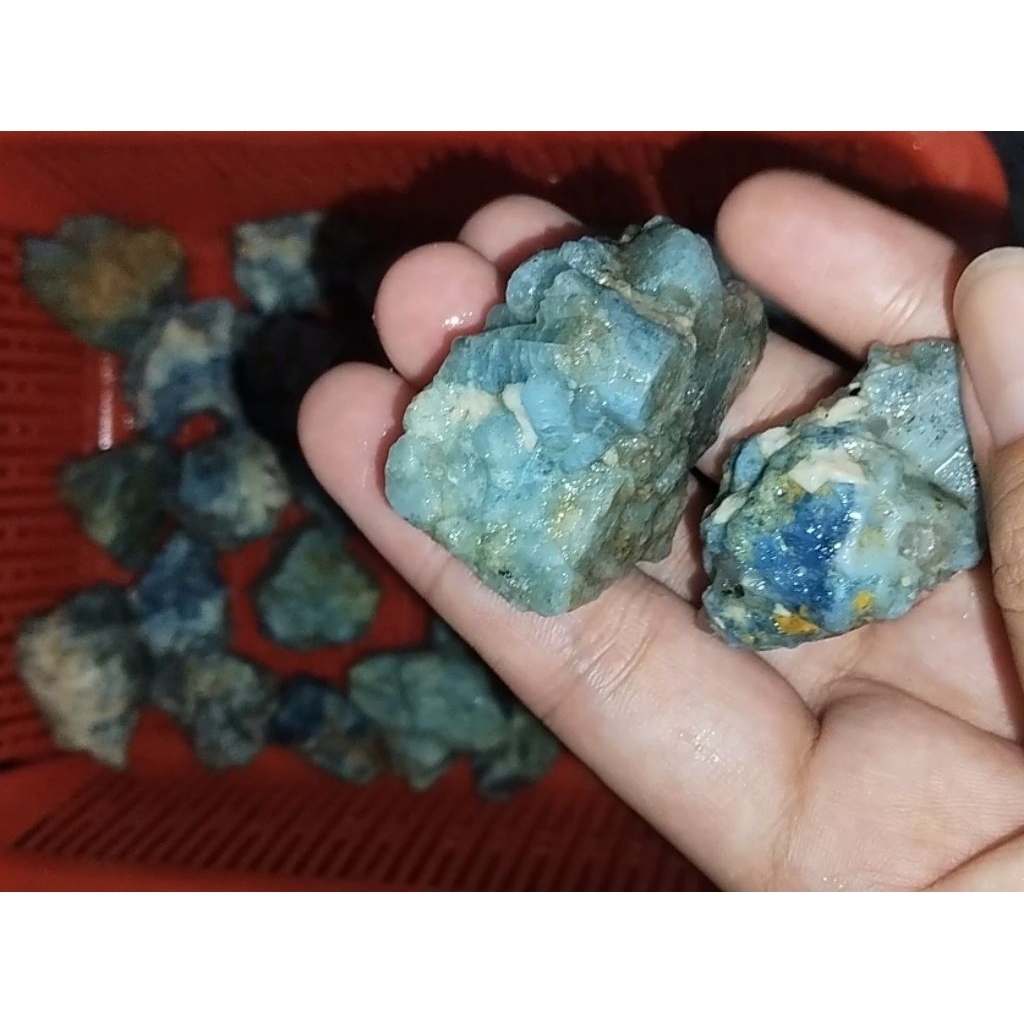 combo 3 viên aquamarine ngẫu nhiên