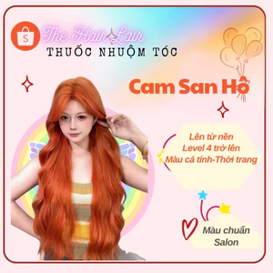 Thuốc nhuôm tóc màu cam san hô ,thuốc nhuộm tóc tại nhà