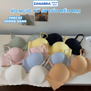 Áo Lót Áo Ngực Nữ Chất Su Lạnh Mút Bàn Tay Không Gọng Thoáng Mát Gom Quả Chống Xệ V1 ZANABRA A5277