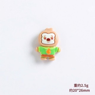 Set charm thỏ và cáo mini version 2- Hoạt hình zootopia vui nhộn siêu cute gắn dép hottrend