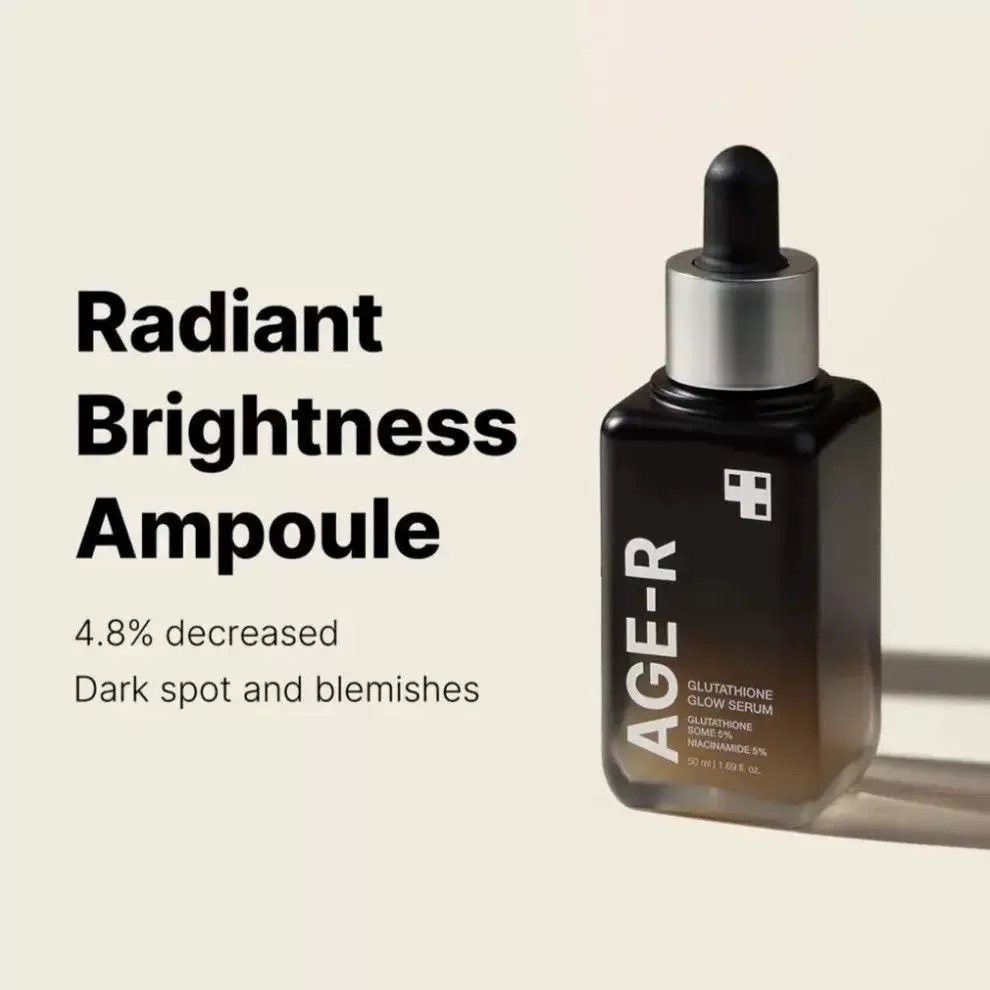 Serum Medicube AGE-R Glutathione Glow Ampoule 30ml Dưỡng Sáng Da, Tăng Đàn Hồi, Mờ Thâm, Cấp Ẩm