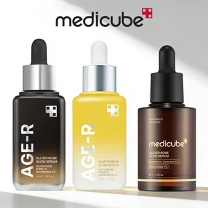 Serum Medicube AGE-R Glutathione Glow Ampoule 30ml Dưỡng Sáng Da, Tăng Đàn Hồi, Mờ Thâm, Cấp Ẩm