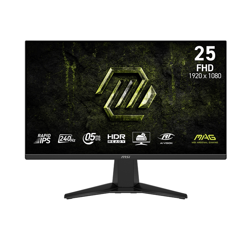 MÀN HÌNH GAMING 240HZ MSI MAG 255F X24 245F X24 (24.5 INCH/FHD/ 0.5ms/240Hz/IPS) - BẢO HÀNH 3 NĂM | BigBuy360 - bigbuy360.vn