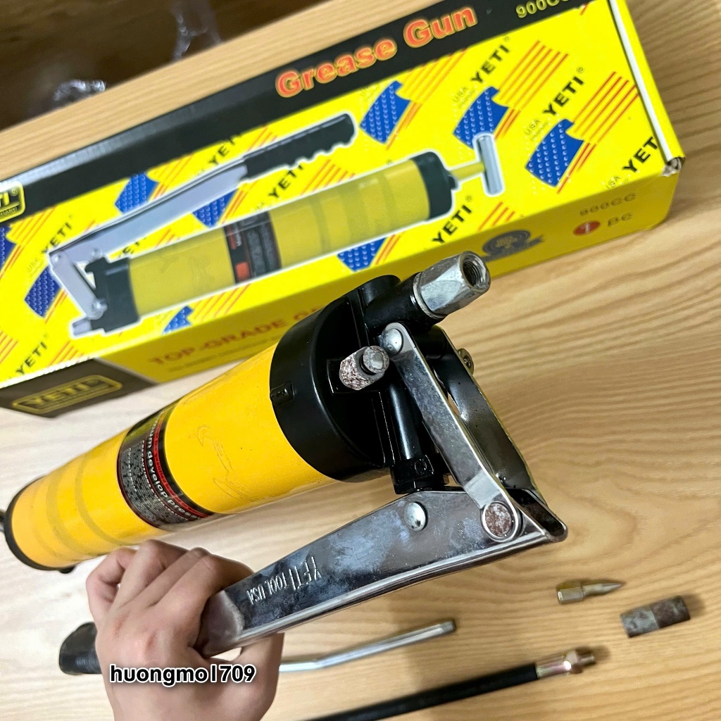 Bơm mỡ bò 1 ty bơm mỡ sâu bơm mỡ nhồi 500cc,600cc, 900cc bơm mỡ bò bằng tay, bơm mỡ xe tái bơm mỡ máy xúc máy công trình