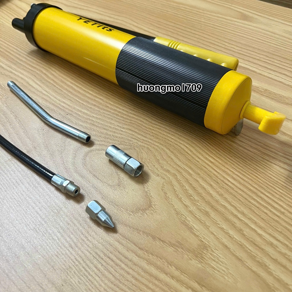 Bơm mỡ bò 1 ty bơm mỡ sâu bơm mỡ nhồi 500cc,600cc, 900cc bơm mỡ bò bằng tay, bơm mỡ xe tái bơm mỡ máy xúc máy công trình