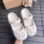 Dép Sục Ballet Màu Kem Quai Hậu Mềm Nhẹ Quai Hậu Êm Chân, Chống Trơn, Không Thấm Nước