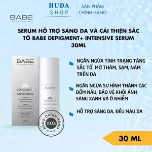 Serum hỗ trợ sáng da và cải thiện sắc tố BABE Depigment+ Intensive Serum 30ml
