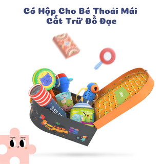 Bộ Xếp Hình Lắp Ráp Mideer Vali Gift Box Puzzle Khủng Long, Ô Tô , Đại Dương Cho Bé Phát Triển Tư Duy, Vừa Học Vừa Chơi