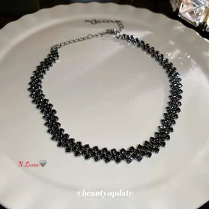 Vòng cổ choker dự tiệc lấp lánh