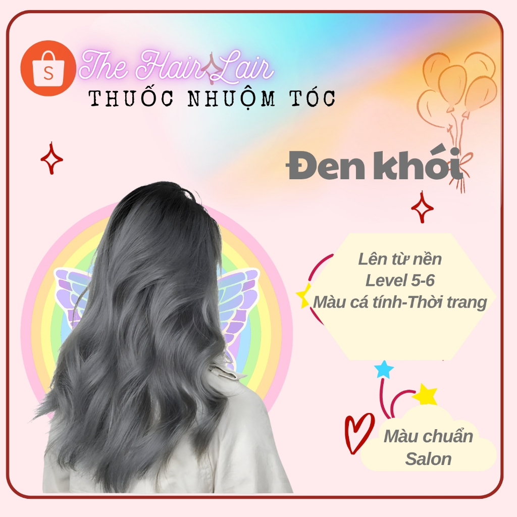 Thuốc Nhuộm Tóc Tại Nhà full Màu Hot Trend tặng kèm oxy và găng tay+hdsd