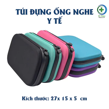 Túi đựng ống nghe y tế hộp đựng bảo vệ chống sốc nhiều ngăn tiện lợi kích thước 27x15x5cm URGO DrHau
