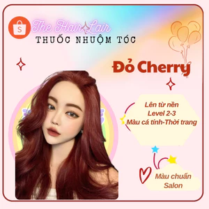 Thuốc nhuôm tóc màu đỏ cherry ,thuốc nhuộm tóc tại nhà