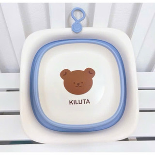 Chậu rửa mặt gấp gọn Kiluta hàng dày đẹp