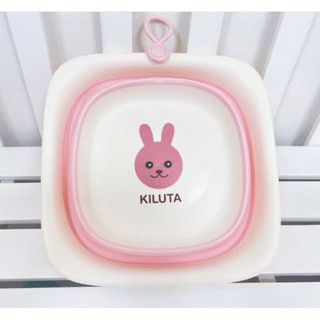 Chậu rửa mặt gấp gọn Kiluta hàng dày đẹp