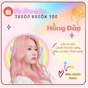 Thuốc nhuôm tóc màu hồng đào ,thuốc nhuộm tóc tại nhà