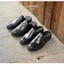 Giày Sục Tăng Cao 4cm LEMANS Mules Loafer - Black. Da bò nhập khẩu. Đế khuôn độc quyền BH 24T