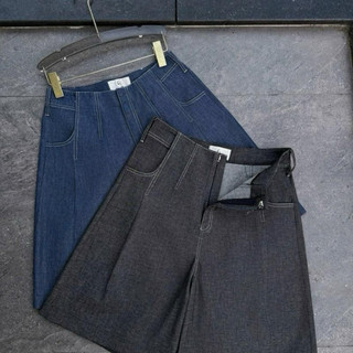 Quần Short Nữ Khánh An Dáng Suông Basic Chất Jean Bền Đẹp Phong Cách Trẻ Trung Năng Động