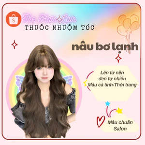 Thuốc nhuôm tóc màu nâu bơ lạnh ,thuốc nhuộm tóc tại nhà