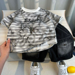 Set bộ bé trai Hàn Quốc cotton mềm mát, đồ bộ trẻ em hàng Quảng Châu cao cấp 1-10 tuổi