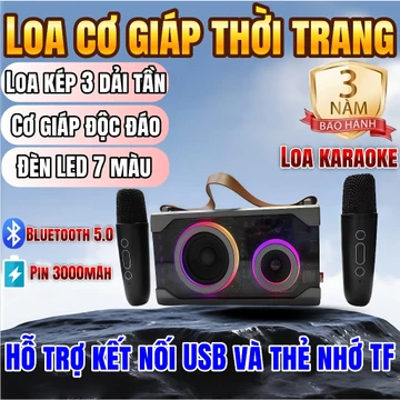 Loa bluetooth loa mini bluetooth loa karaoke bluetooth Bluetooth 5.0 pin 3000mAh trâu hát karaoke ngoài trời