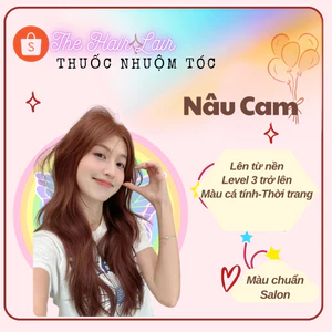 Thuốc nhuôm tóc màu nâu cam ,thuốc nhuộm tóc tại nhà