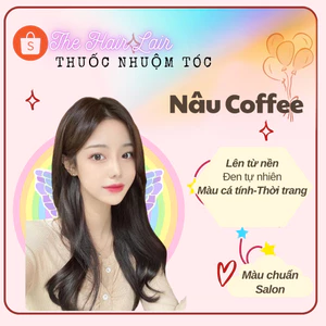 Thuốc nhuôm tóc màu nâu coffe ,thuốc nhuộm tóc tại nhà