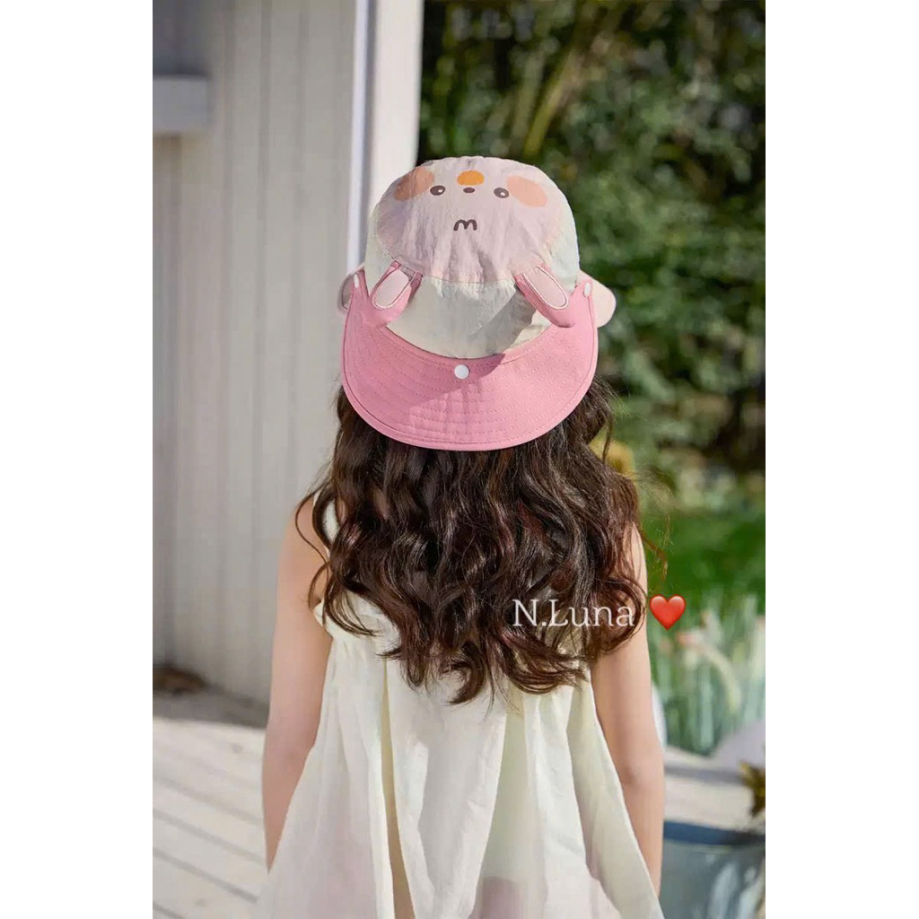 Mũ chống nắng con vật cho bé 1-6 tuổi
