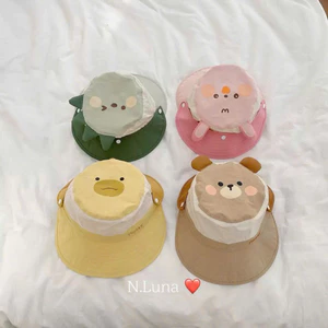 Mũ chống nắng con vật cho bé 1-6 tuổi