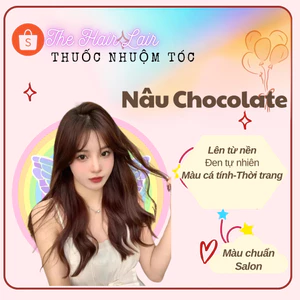 Thuốc nhuôm tóc màu nâu chocolate ,thuốc nhuộm tóc tại nhà