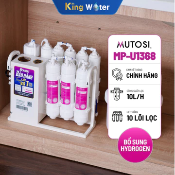 Máy Lọc Nước RO Mutosi MP-U1368 Âm Tủ 10 Lõi, Máy Lọc Nước Giá Rẻ, Uống Trực Tiếp Có Hydrogen