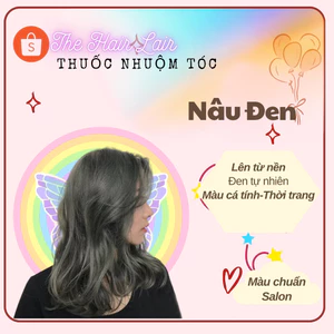 Thuốc nhuôm tóc màu nâu đen ,thuốc nhuộm tóc tại nhà