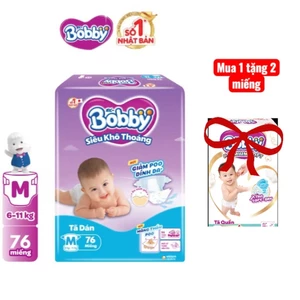 TÃ DÁN BOBBY S80, M76, L68, XL62 miếng