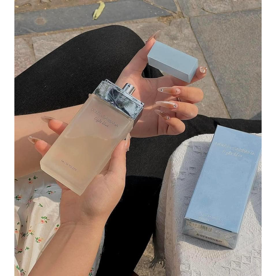 [ Chính Hãng ] Nước Hoa Nữ Light Blue 100ml Gợi cảm Tươi mát Lôi cuốn- Full Box