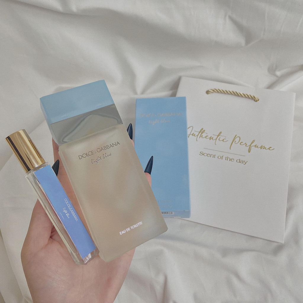 [ Chính Hãng ] Nước Hoa Nữ Light Blue 100ml Gợi cảm Tươi mát Lôi cuốn- Full Box